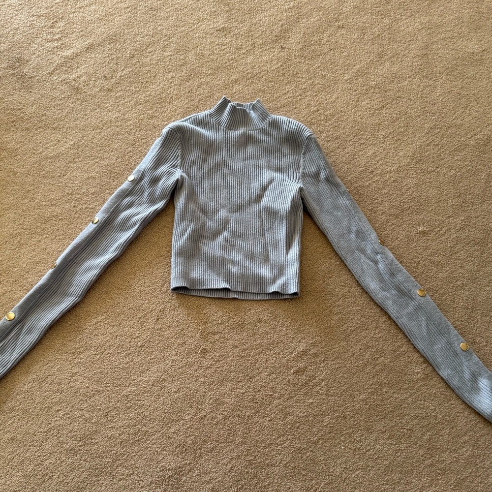 Meshki crop sweater